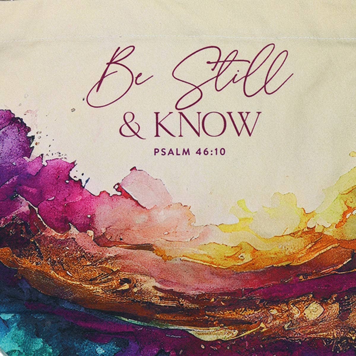 Grace & truth Womens Tote Bag Be Still