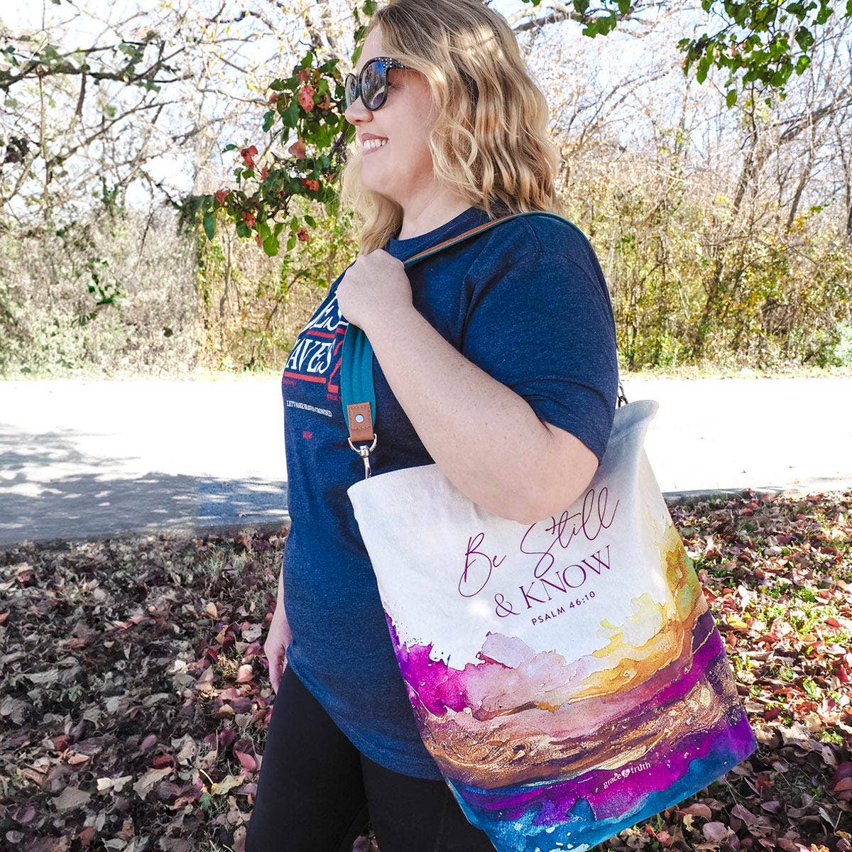 Grace & truth Womens Tote Bag Be Still