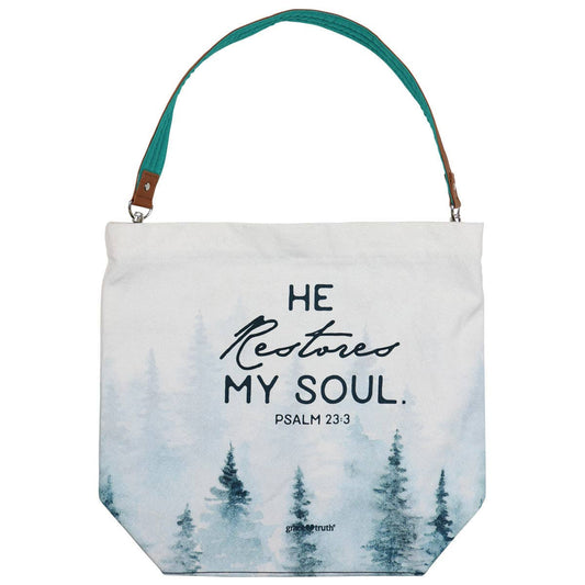 Grace & truth Womens Tote Bag He Restores